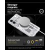 - Samsung Galaxy S25 Edge - Skal - Ultra Hybrid Zero One MagFit - Vit