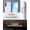 - Samsung Galaxy S25 FE - Skal - Ultra Hybrid MagFit - Clear White