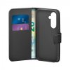 - Samsung Galaxy S25 - Fodral - Wallet Stand - Svart