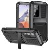 - Samsung Galaxy S25 - Skal - Metall Stöttåligt - Svart