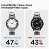 - Samsung Galaxy Watch 6 Classic 47mm - Armband - Modern Fit 316L - Silver