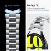 - Samsung Galaxy Watch 7 40/44mm - Armband - Modern Fit 316L - Silver