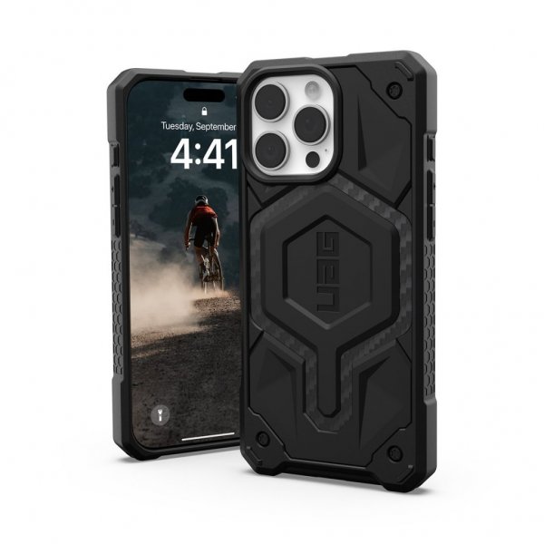 - iPhone 16 Pro Max - Skal - Monarch Pro MagSafe - Carbon Fiber
