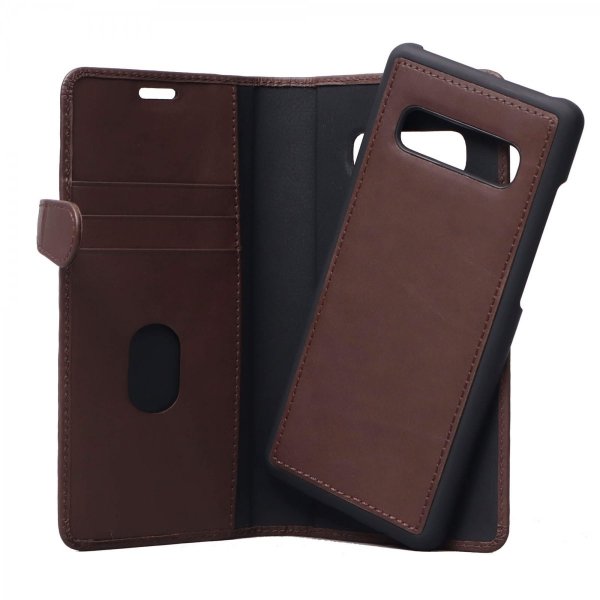 - Samsung Galaxy S10 - Fodral - 2in1 Magnet Case - Brun