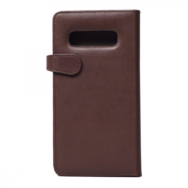 - Samsung Galaxy S10 - Fodral - 2in1 Magnet Case - Brun