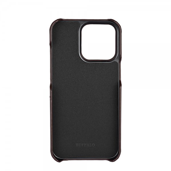 - iPhone 13 Pro - Skal - Backcover with Card Slot - Brun