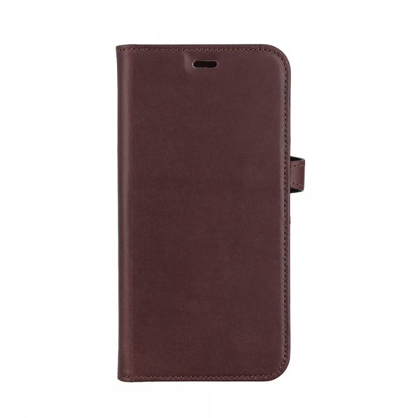 - iPhone 14 Plus - Fodral - 2-in-1 Detachable Wallet - Brun