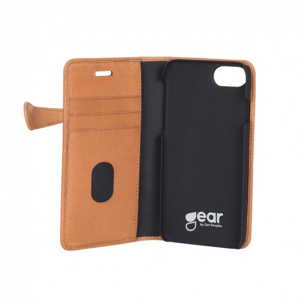 - iPhone 6/6s - Fodral - 2in1 Magnet Case - Cognac