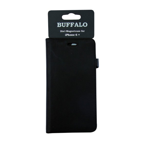 - iPhone 6/6s Plus - Fodral - 2in1 Magnet Case - Svart