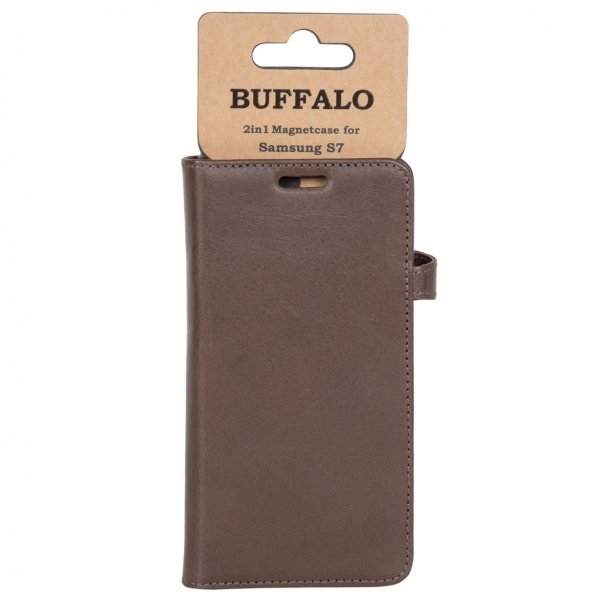 - Samsung Galaxy S7 - Fodral - 2in1 Magnet Case - Brun