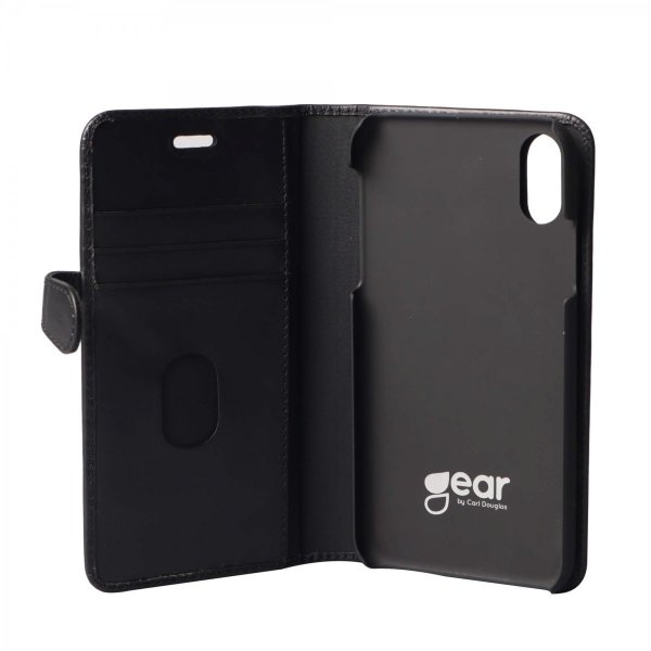 - iPhone Xs Max - Fodral - 2in1 Magnet Case - Svart