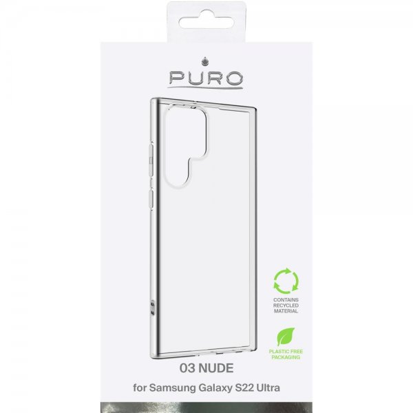 - Samsung Galaxy S22 Ultra - Skal - Nude - Transparent