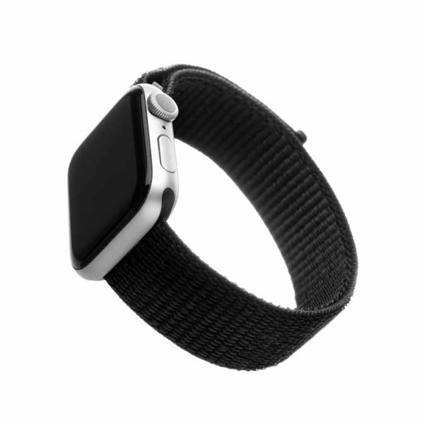 - Apple Watch 38/40/41/42mm - Armband - Nylon Strap - Svart