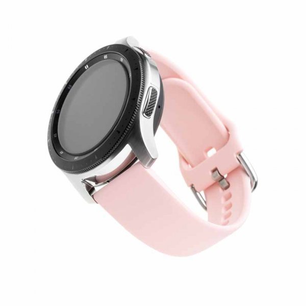 - Samsung Galaxy Watch 20mm - Armband - Silicone Strap - Rosa