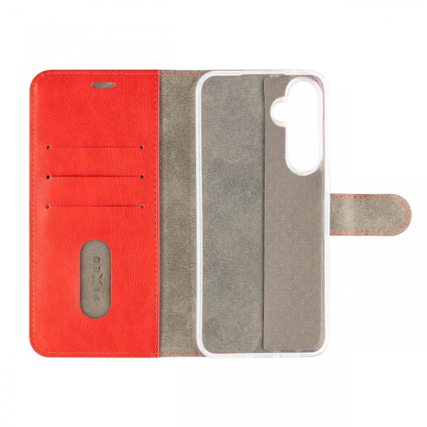 - Samsung Galaxy A55 - Fodral - Opus Book - Röd