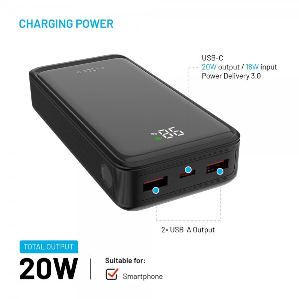 - Powerbank - Zen2 20 20W 20 000 mAh