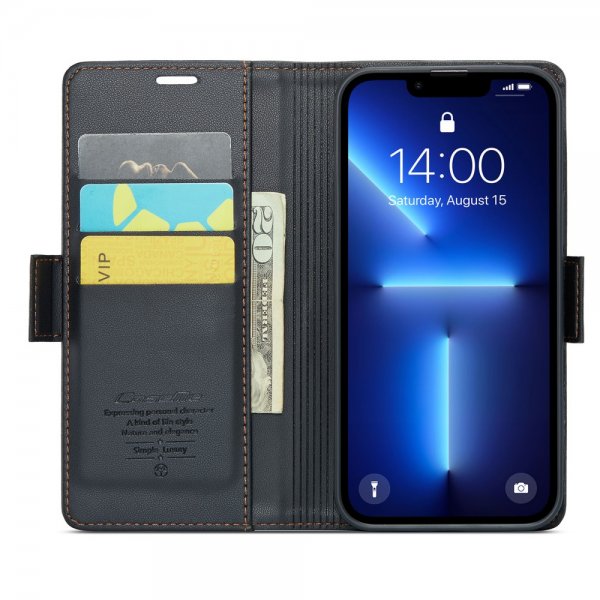 - iPhone 13 Pro Max - Fodral - 023 Series - Svart