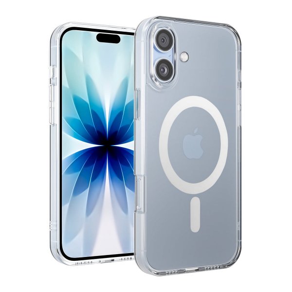 - iPhone 17 - Skal - Transparent MagSafe - Transparent