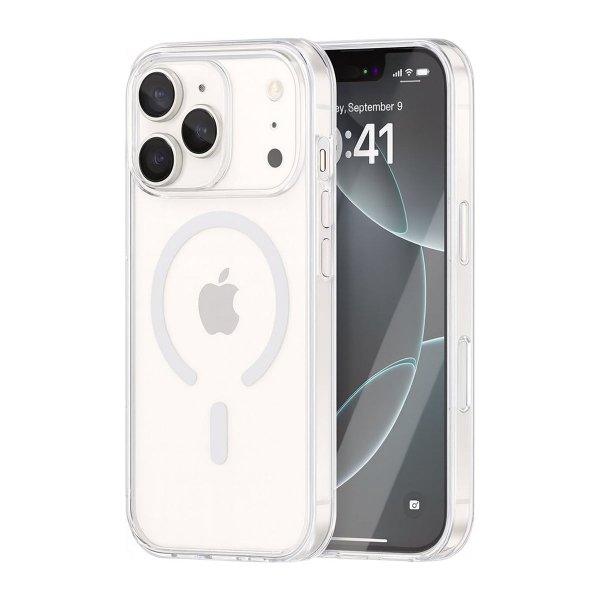 - iPhone 17 Pro - Skal - Transparent MagSafe - Transparent