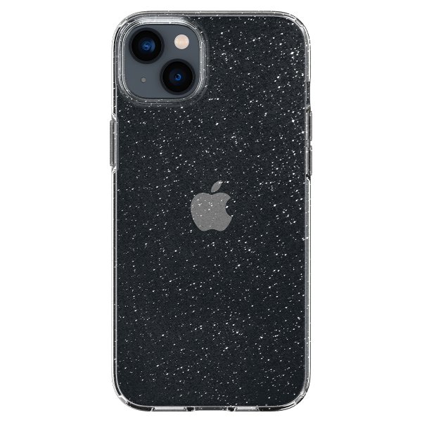 - iPhone 14 Plus - Skal - Liquid Crystal Glitter - Crystal Quartz