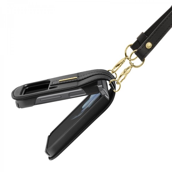 - Samsung Galaxy Z Flip 4 - Skal - Lienar - Svart