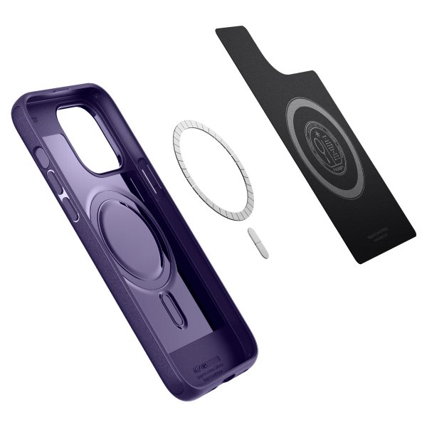 - iPhone 14 Pro Max - Skal - Mag Armor MagFit - Deep Purple