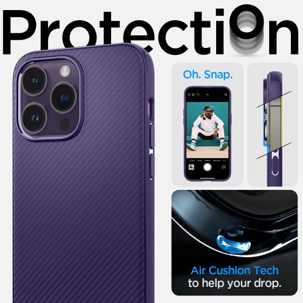 - iPhone 14 Pro Max - Skal - Mag Armor MagFit - Deep Purple