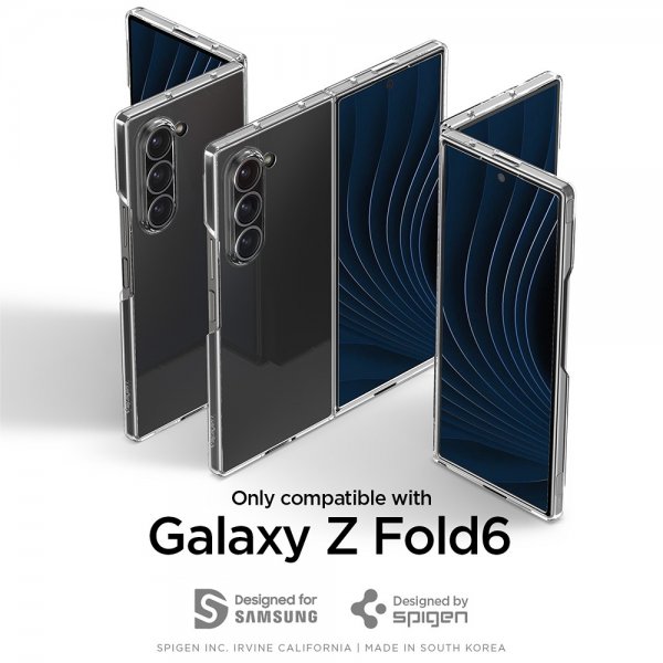 - Samsung Galaxy Z Fold 6 - Skal - Air Skin - Crystal Clear