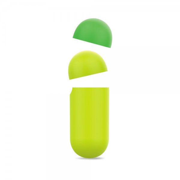 - AirPods 1/2 - Skal - Icon - Gul