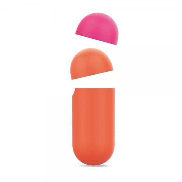 - AirPods 1/2 - Skal - Icon - Orange
