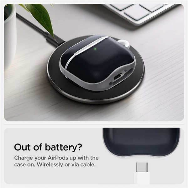 - AirPods 4 - Skal - Classic C1 - Graphite