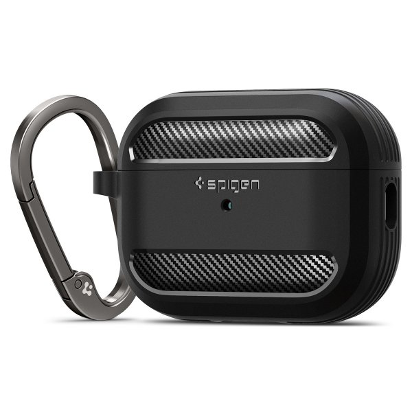 - AirPods Pro 2 - Skal - Rugged Armor - Matte Black