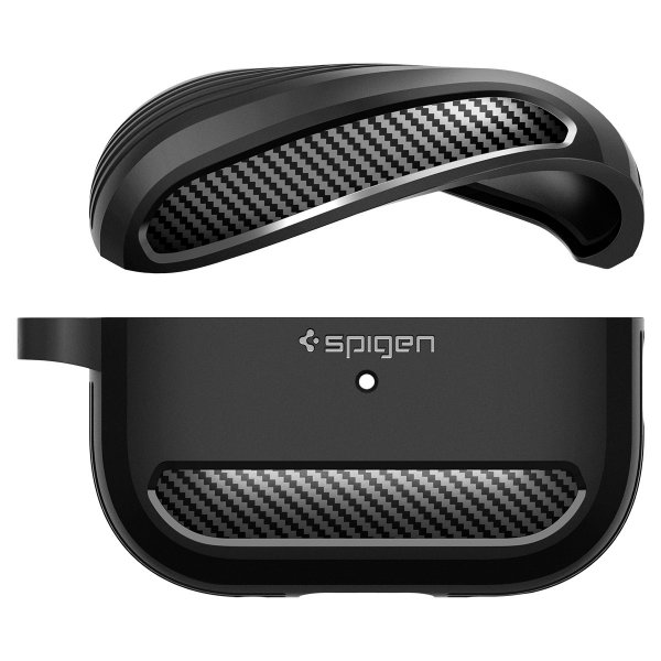 - AirPods Pro 2 - Skal - Rugged Armor - Matte Black
