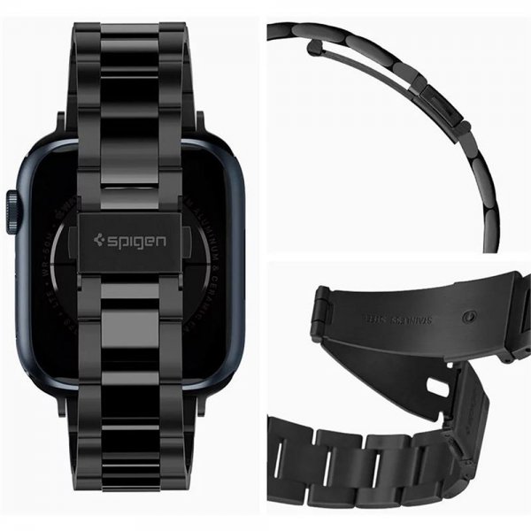 - Apple Watch 38/40/41/42mm - Armband - Modern Fit - Svart