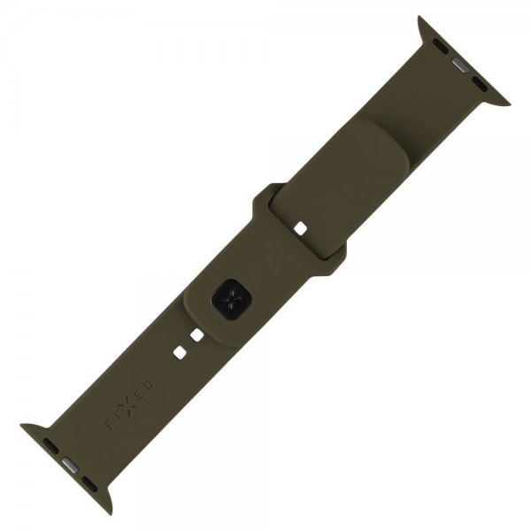 - Apple Watch 38/40/41/42mm - Armband - Silicone Sporty Strap - Grön