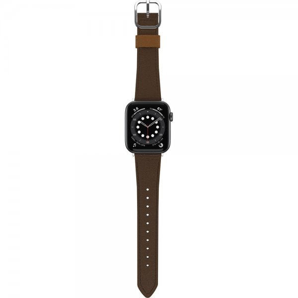 - Apple Watch 44/45/46mm - Armband - Symmetry Cactus Leather - Rich Adobe