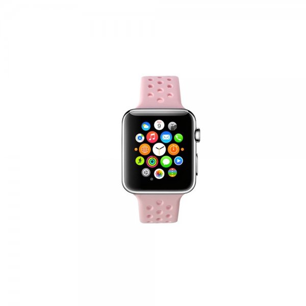 - Apple Watch 44/45/46mm - Armband - Rosa - Watchband