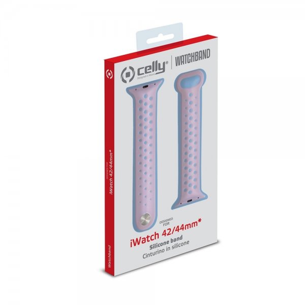 - Apple Watch 44/45/46mm - Armband - Rosa - Watchband