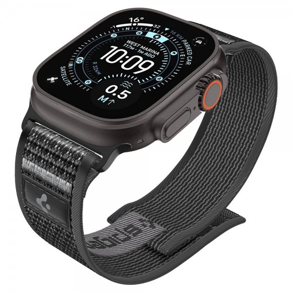 - Apple Watch 44/45/46mm/Ultra 49mm - Armband - Athlex Air 2 - Active Black Gray