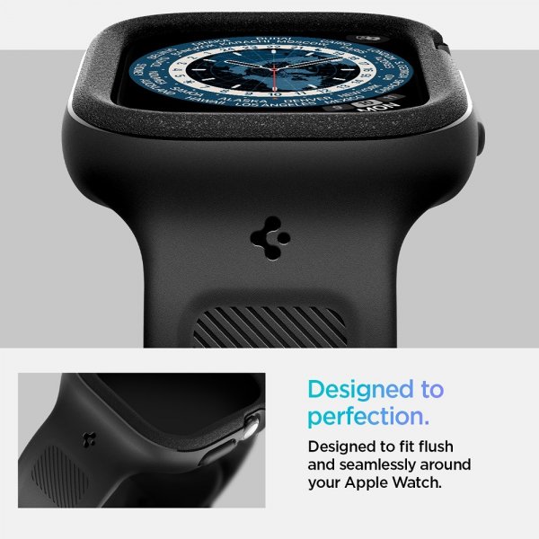 - Apple Watch 46mm (Series 10/11) - Armband & Skal - Vault Pro - Matte Black