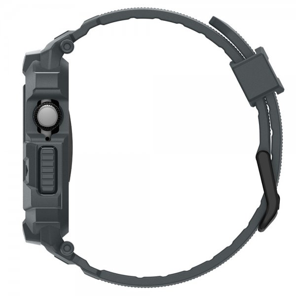 - Apple Watch 46mm (Series 10/11) - Armband & Skal - Rugged Armor Pro 2 - Dark Gray