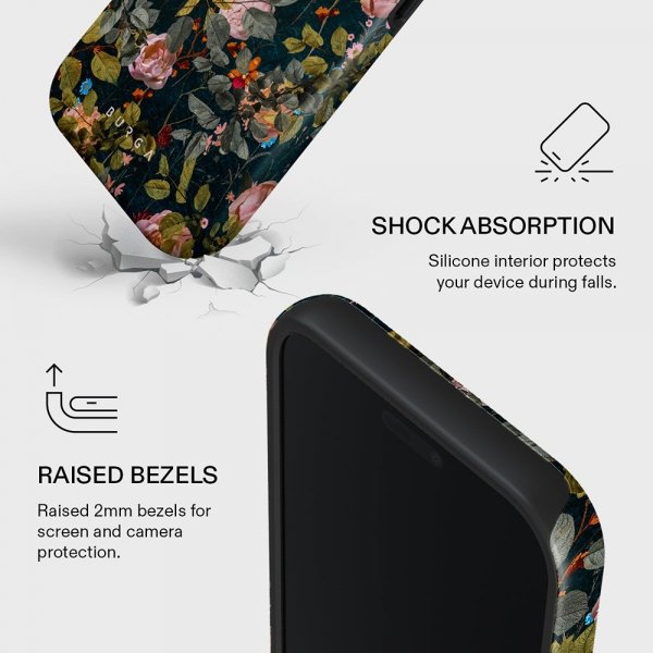 - iPhone 17 Pro - Skal - Tough MagSafe - Bloomy Garden