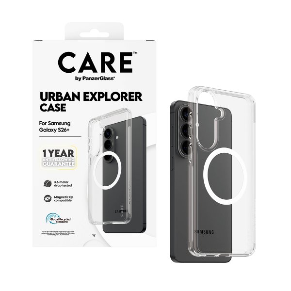 - Samsung Galaxy S26 Plus - Skal - Urban Explorer MagSafe - Transparent