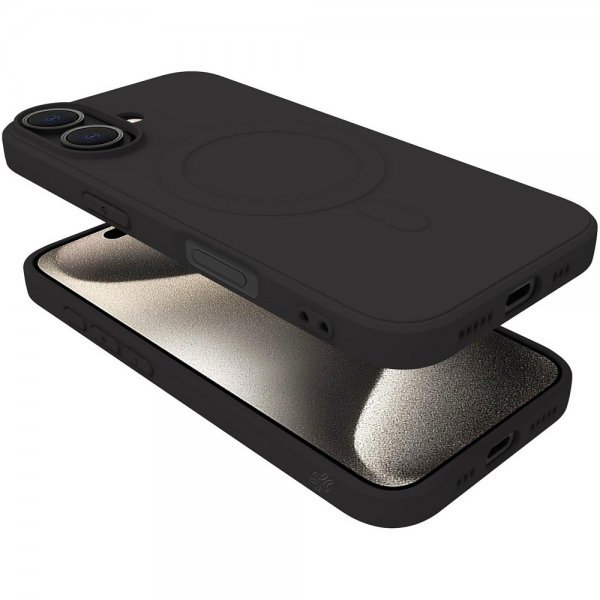 - iPhone 16 - Skal - CROMOMAG - Svart