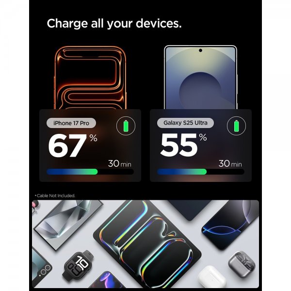 Essential - Laddare - 30W USB-C - Svart