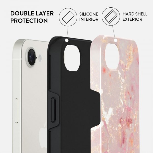 - iPhone 16e/iPhone 17e - Skal - Tough MagSafe - Golden Coral