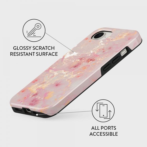 - iPhone 16e/iPhone 17e - Skal - Tough MagSafe - Golden Coral