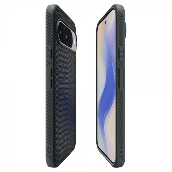 - Google Pixel 10/Pixel 10 Pro - Skal - Liquid Air MagFit - Abyss Green