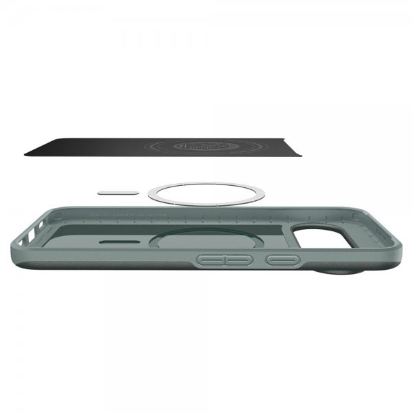 - Google Pixel 10/Pixel 10 Pro - Skal - Thin Fit MagFit - Sage Green