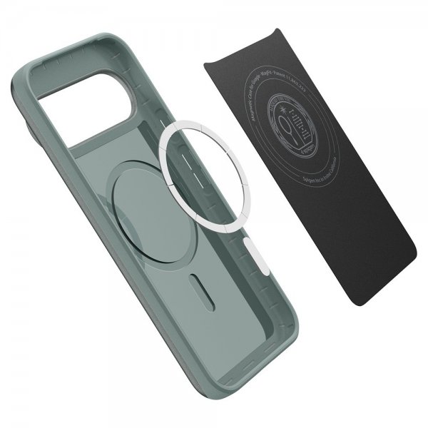 - Google Pixel 10/Pixel 10 Pro - Skal - Thin Fit MagFit - Sage Green